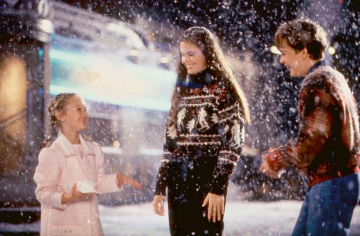 ALL I WANT FOR CHRISTMAS,  Thora Birch, Amy Oberer, Ethan Randall (Ethan Embry), 1991. ©Paramount